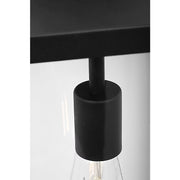 Generation GLO1771 Rox 1-lt 22" Tall Outdoor Wall Lantern - Textured Black