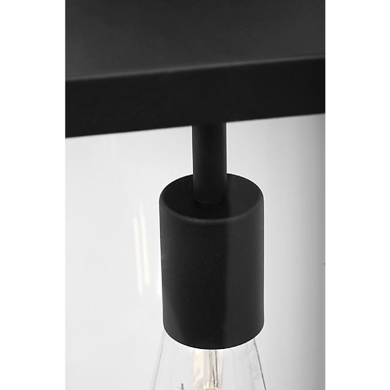 Generation GLO1771 Rox 1-lt 22" Tall Outdoor Wall Lantern - Textured Black