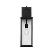 Generation GLO1771 Rox 1-lt 22" Tall Outdoor Wall Lantern - Textured Black