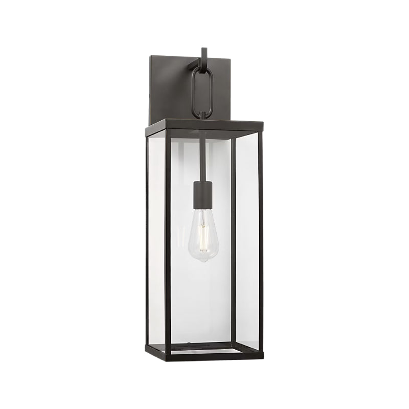 Generation GLO1781 Rox 1-lt 25" Tall Outdoor Wall Lantern - Antique Bronze