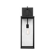 Generation GLO1781 Rox 1-lt 25" Tall Outdoor Wall Lantern - Textured Black
