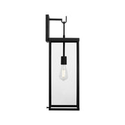 Generation GLO1781 Rox 1-lt 25" Tall Outdoor Wall Lantern - Textured Black