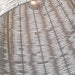 Visual Comfort GLP1071 Norman 1-lt 16" LED Large Pendant - Satin Brass with Chalk Wicker - Satin Brass with Chalk Wicker