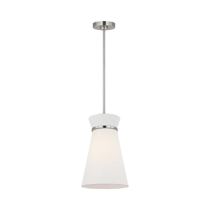 Generation GLP1751E Fynn 1-lt 10" LED Pendant - Brushed Nickel