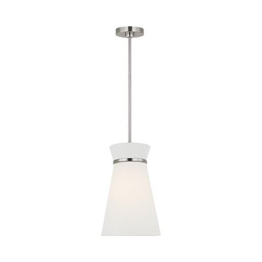 Generation GLP1751E Fynn 1-lt 10" LED Pendant - Brushed Nickel