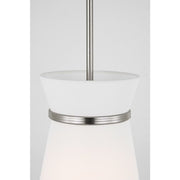 Generation GLP1751 Fynn 1-lt 10" Pendant - Brushed Nickel