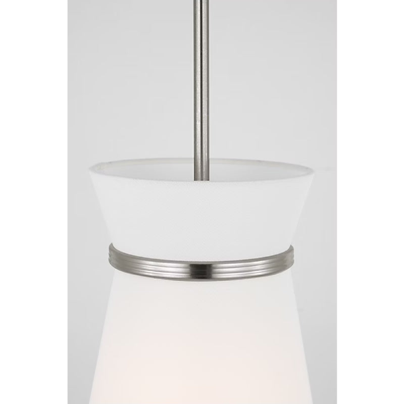 Generation GLP1751 Fynn 1-lt 10" Pendant - Brushed Nickel