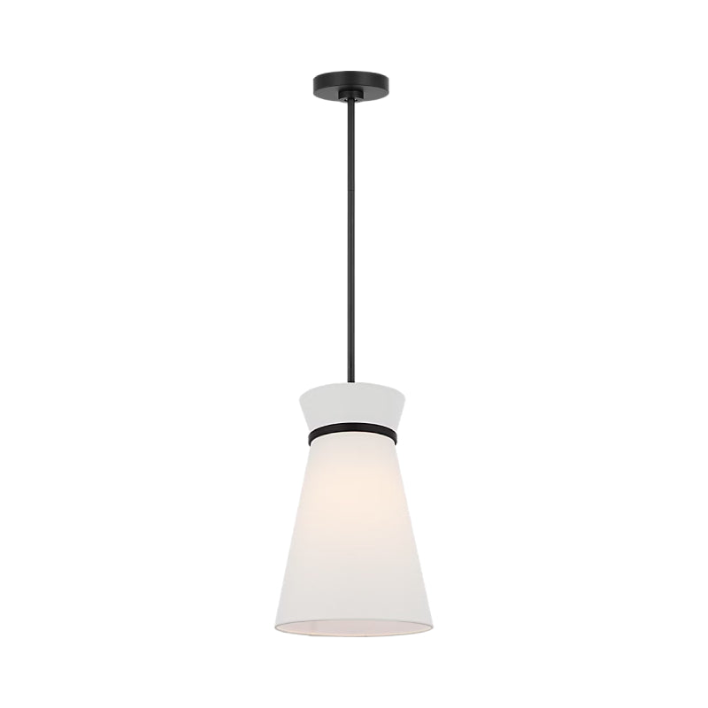 Generation GLP1751E Fynn 1-lt 10" LED Pendant - Midnight Black