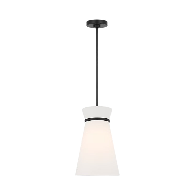 Generation GLP1751E Fynn 1-lt 10" LED Pendant - Midnight Black