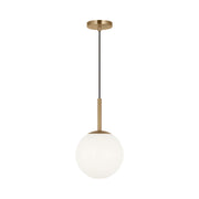 Generation GLP1821 Nube 1-lt 9" Pendant - Satin Brass