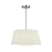 Generation GLP1873 Vilera 3-lt 18" Pendant - Brushed Nickel