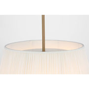 Generation GLP1873 Vilera 3-lt 18" Pendant - Satin Brass