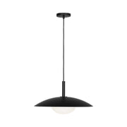 Generation GLP2041E Mont 1-lt 20" LED Pendant - Midnight Black