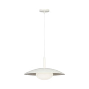 Generation GLP2041E Mont 1-lt 20" LED Pendant - Matte White