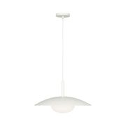 Generation GLP2041E Mont 1-lt 20" LED Pendant - Matte White
