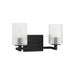 Sea Gull GLV1042EN Lando 2-lt 14" LED Wall/Bath Sconce