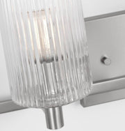 Sea Gull GLV1044 Lando 4-lt 35" Wall/Bath Sconce - Brushed Steel
