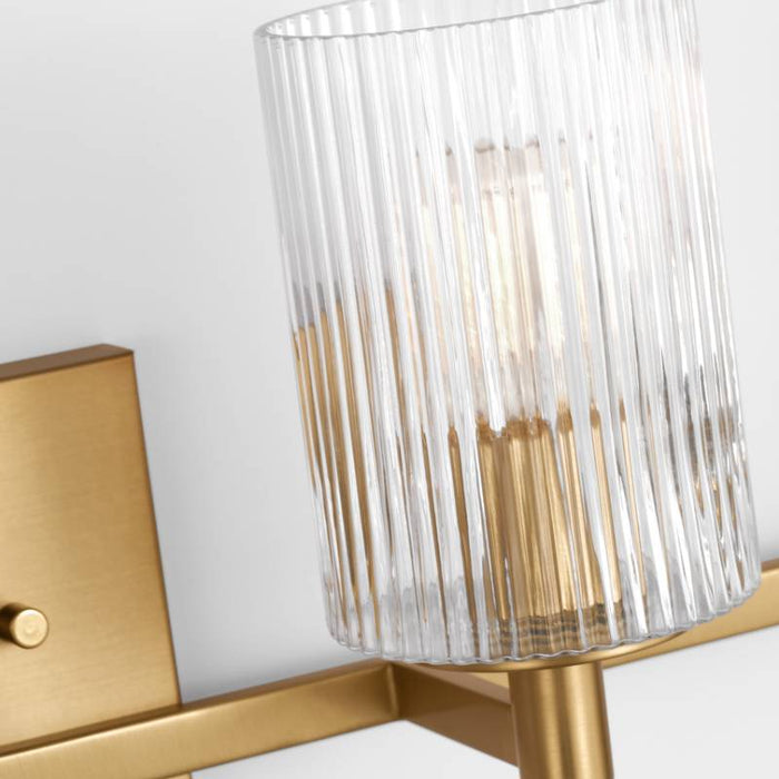 Sea Gull GLV1044 Lando 4-lt 35" Wall/Bath Sconce - Satin Brass