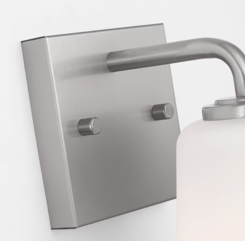 Generation GLV1051 Miles 1-lt 8" Tall Bath Light