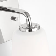 Generation GLV1051 Miles 1-lt 8" Tall Bath Light