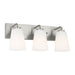 Generation GLV1053 Miles 3-lt 18" Large Vanity Light - Brushed Nickel