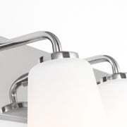 Generation GLV1053 Miles 3-lt 18" Large Vanity Light - Chrome