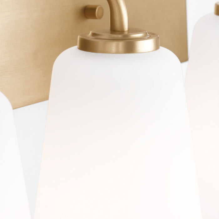 Generation GLV1053 Miles 3-lt 18" Large Vanity Light - Satin Brass