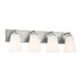 Generation GLV1054 Miles 4-lt 25" Extra Large Vanity Light - Brushed Nickel