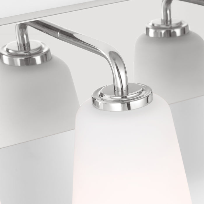 Generation GLV1054 Miles 4-lt 25" Extra Large Vanity Light - Chrome