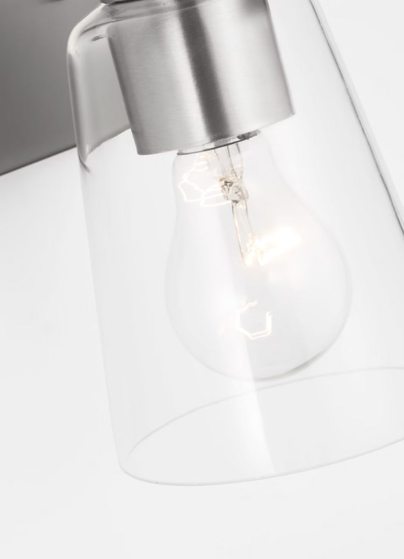 Generation GLV1061 Miles 1-lt 8" Tall Bath Light