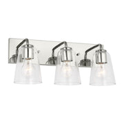 Generation GLV1063 Miles 3-lt 18" Vanity Light - Chrome