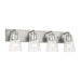 Generation GLV1064 Miles 4-lt 25" Extra Large Vanity Light - Brushed Nickel