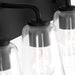Generation GLV1064 Miles 4-lt 25" Extra Large Vanity Light - Midnight Black