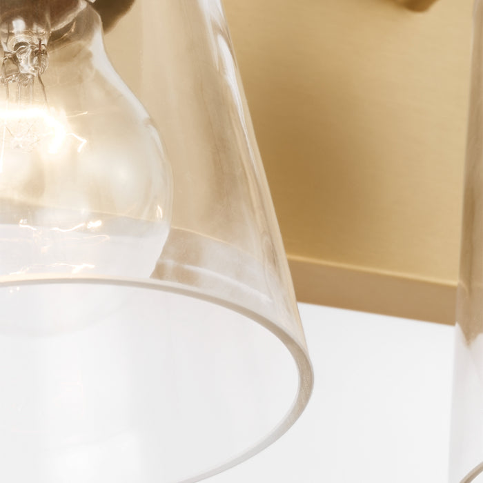 Generation GLV1064 Miles 4-lt 25" Extra Large Vanity Light - Satin Brass