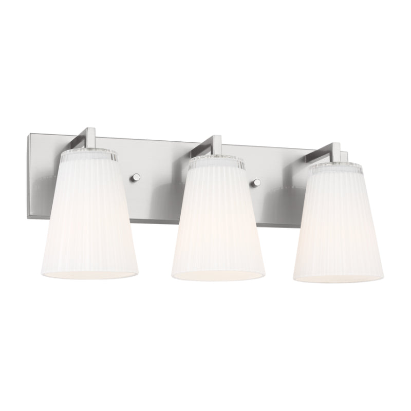 Generation GLV1103 Upson 3-lt 18" Vanity Light - Brushed Nickel