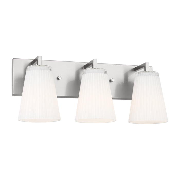 Generation GLV1103 Upson 3-lt 18" Vanity Light - Brushed Nickel