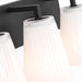Generation GLV1103 Upson 3-lt 18" Vanity Light - Midnight Black