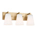 Generation GLV1103 Upson 3-lt 18" Vanity Light - Satin Brass