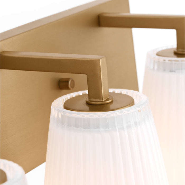 Generation GLV1103 Upson 3-lt 18" Vanity Light - Satin Brass