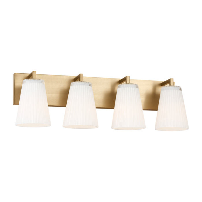 Generation GLV1104 Upson 4-lt 24" Extra Large Vanity Light - Satin Brass