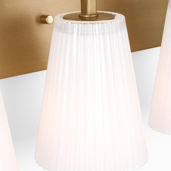 Generation GLV1104 Upson 4-lt 24" Extra Large Vanity Light - Satin Brass