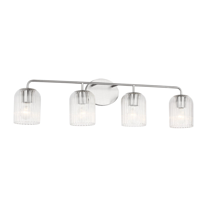 Generation GLV1134 Eisele 4-lt 34" Vanity Light - Brushed Nickel