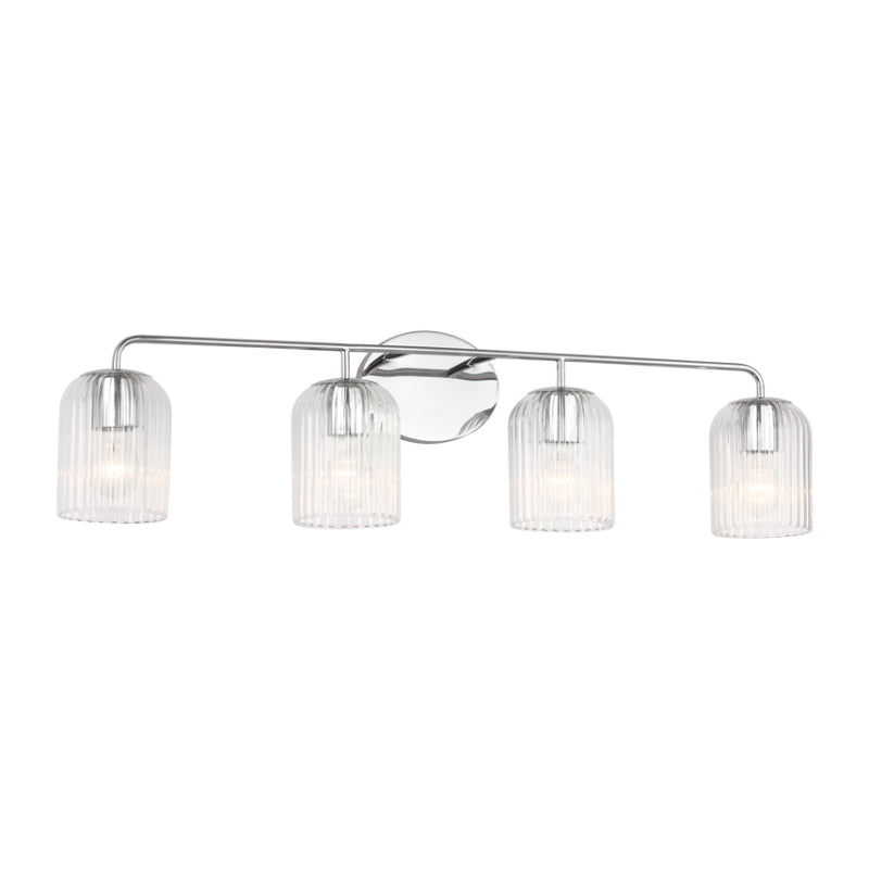 Generation GLV1134 Eisele 4-lt 34" Vanity Light - Chrome