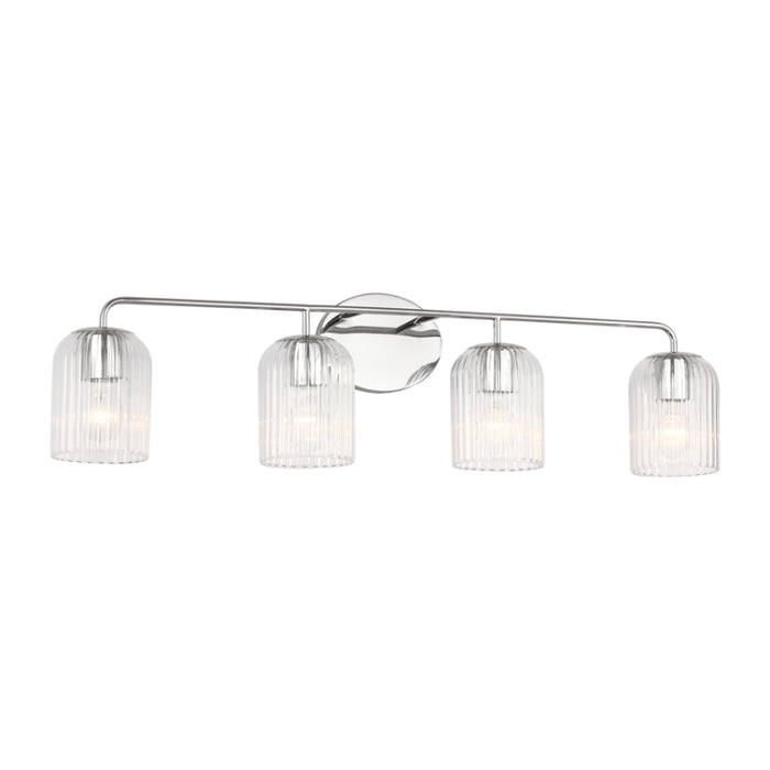 Generation GLV1134 Eisele 4-lt 34" Vanity Light - Chrome