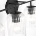 Generation GLV1134 Eisele 4-lt 34" Vanity Light - Midnight Black