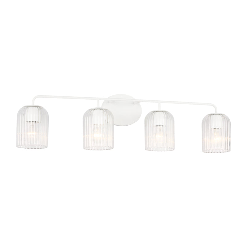 Generation GLV1134 Eisele 4-lt 34" Vanity Light - Matte White