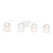 Generation GLV1134 Eisele 4-lt 34" Vanity Light - Matte White