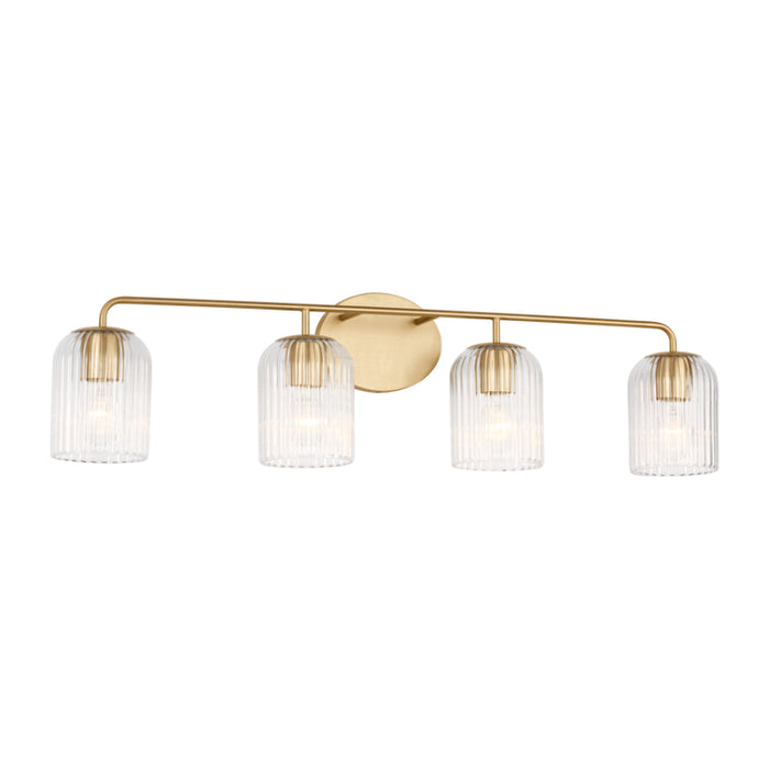 Generation GLV1134 Eisele 4-lt 34" Vanity Light - Satin Brass