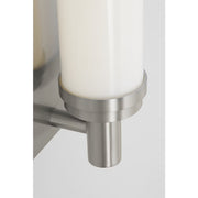 Generation GLV1441-L Coles 1-lt 13" Tall LED Vanity Light, 5CCT Selectable - Brushed Nickel