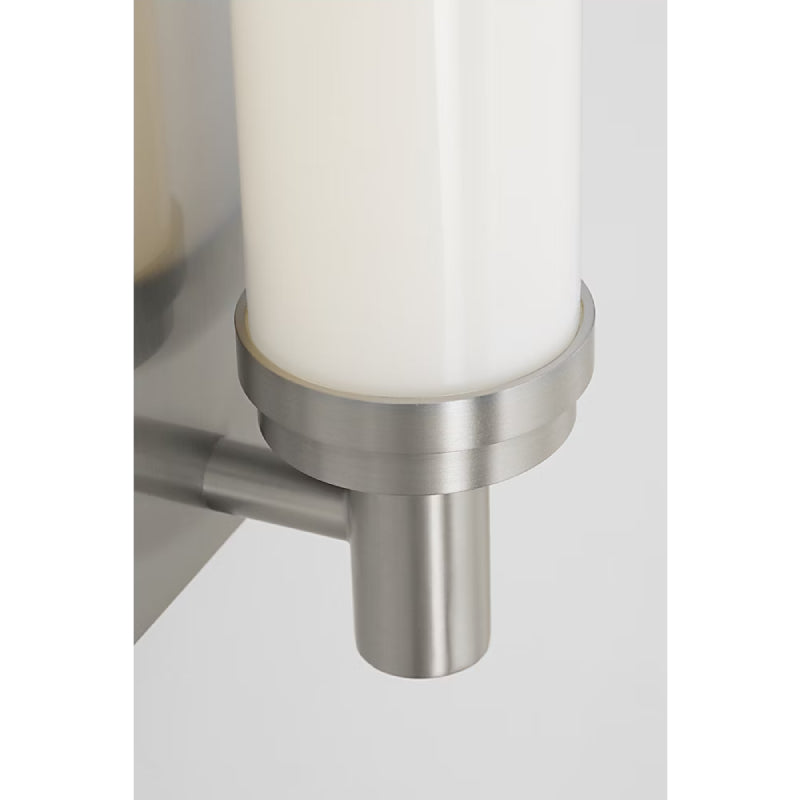 Generation GLV1441-L Coles 1-lt 13" Tall LED Vanity Light, 5CCT Selectable - Brushed Nickel